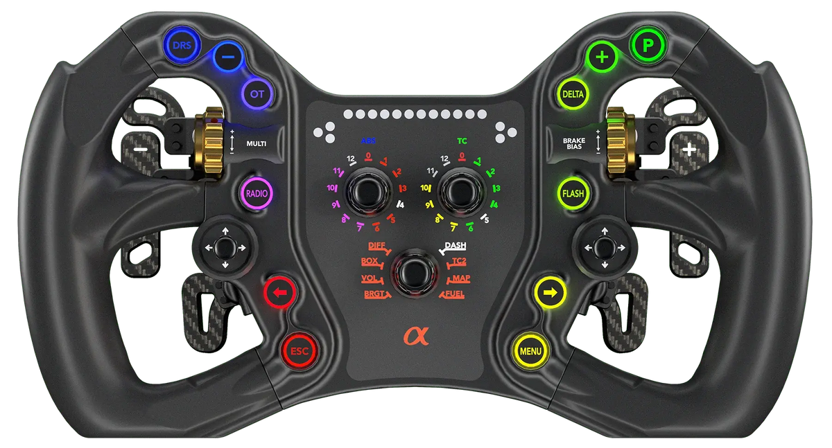 Bavarian Sim Tec ALPHA Sim Steering Wheel