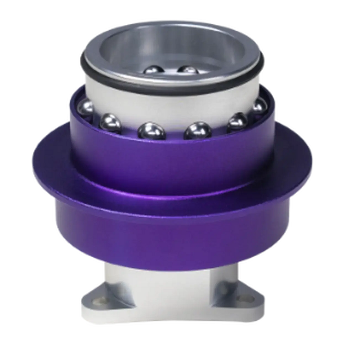 Conspit CDR Quick Release Adapter – 50 mm PCD (Purple / Silver)