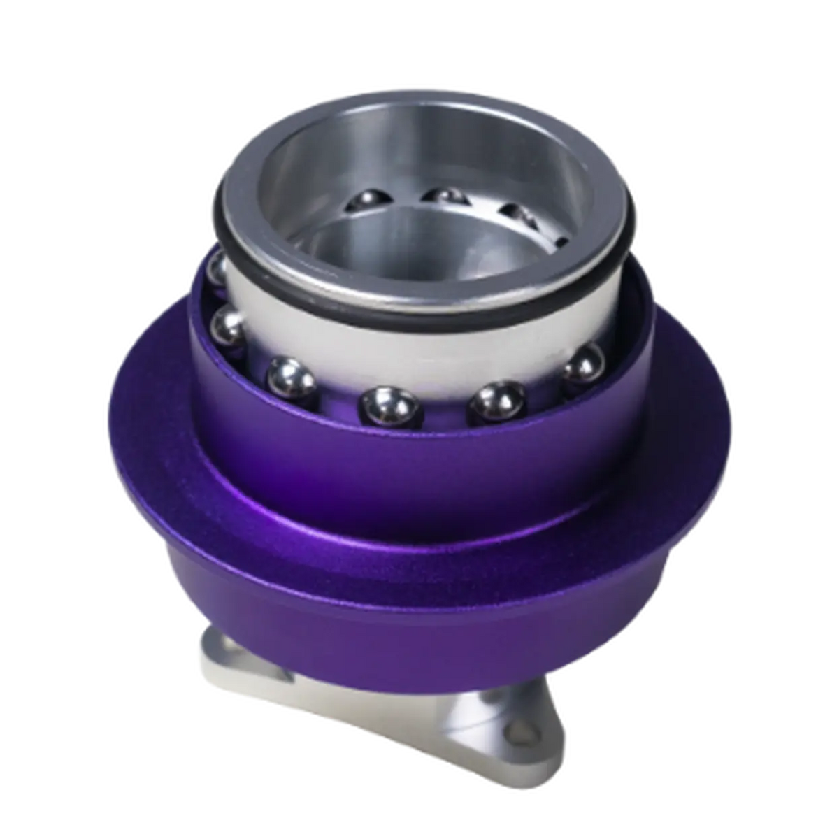 Conspit CDR Quick Release Adapter – 50 mm PCD (Purple / Silver)