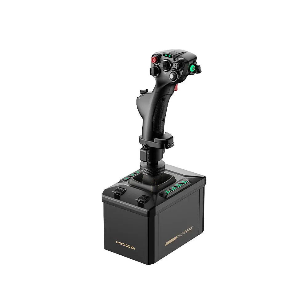 MOZA Flight Simulator Ultimate Bundle – AB6 Force Feedback Base + MHG Flight Stick + MTQ Throttle Quadrant