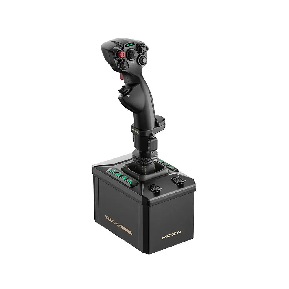 MOZA Flight Simulator Ultimate Bundle – AB6 Force Feedback Base + MHG Flight Stick + MTQ Throttle Quadrant