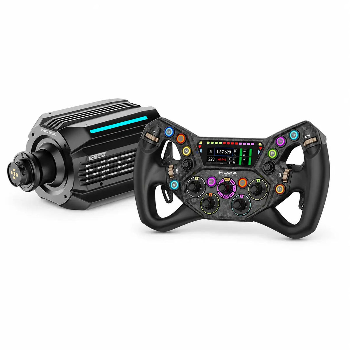 MOZA R21 Ultra + KS Pro Steering Wheel Bundle