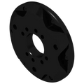 ASCHER-RACING SQR 70 MM ADAPTER