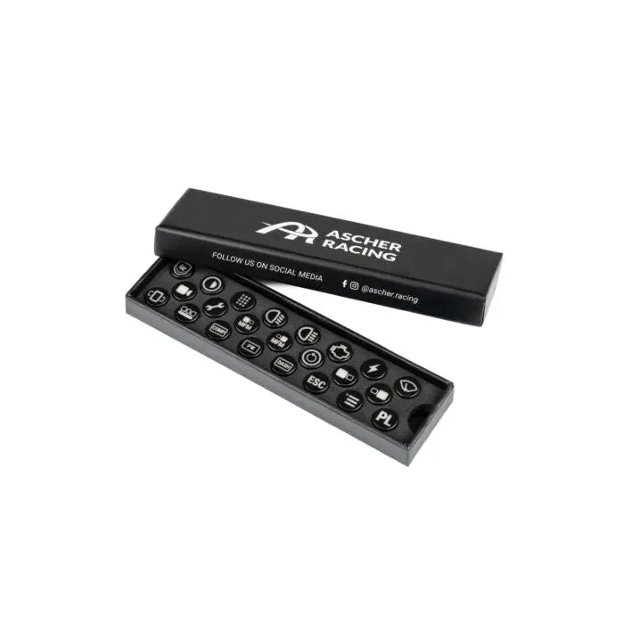 Ascher Racing Lovely Sim Racing Button Caps