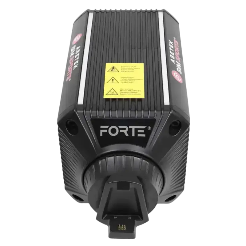 Asetek SimSports Forte 18Nm Wheel Base + Invicta Formula Wheel Bundle