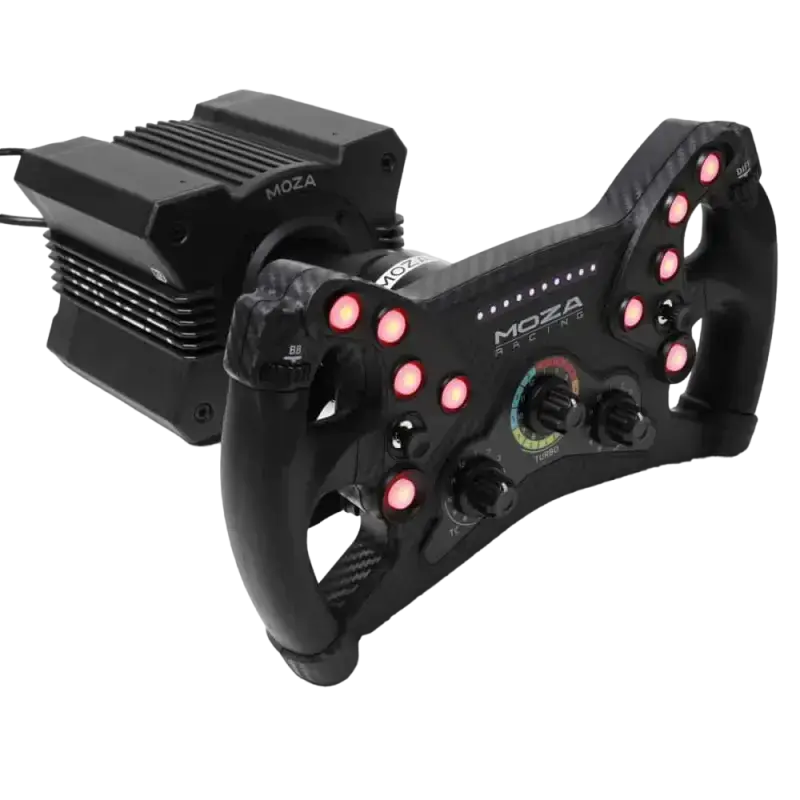 MOZA R12 V2 + KS Steering Wheel Bundle