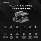 MOZA R12 V2 + FSR2 Steering Wheel Bundle