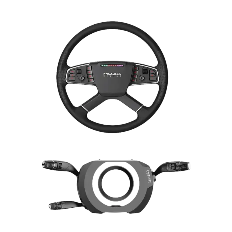 MOZA TSW Truck Wheel + Multi-function Stalks Bundle