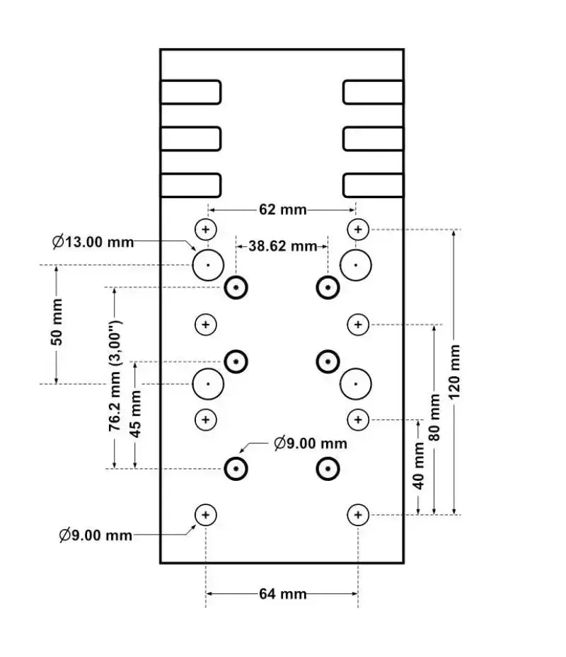 Qubic System QS-220 Bracket Set - set of 2
