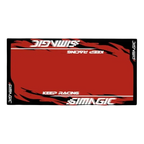 Simagic Floor Mat – Black / Red