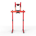 SIMGASM | Apex Free Standing Double Monitor Stand VESA 75/200 - Red