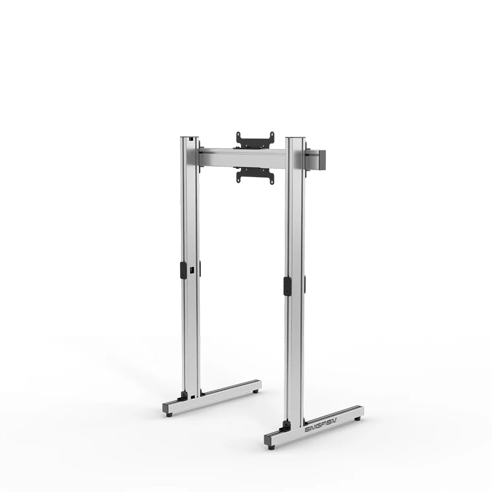SIMGASM | Apex Free Standing Single Monitor Stand VESA 75/200 - Silver