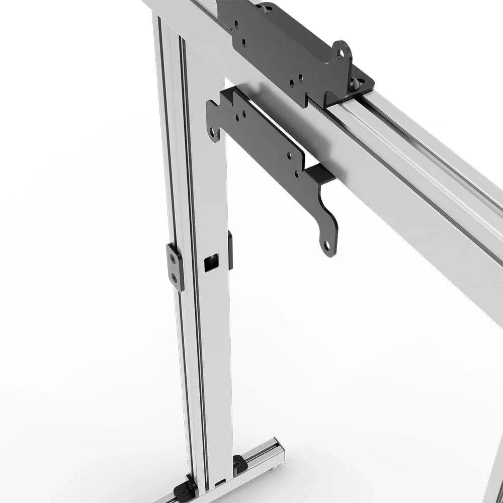 SIMGASM | Apex Free Standing Single Monitor Stand VESA 75/200 - Silver