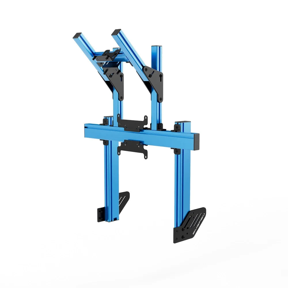 SIMGASM | Apex Integrated Double Monitor Stand VESA 75/200 - Blue