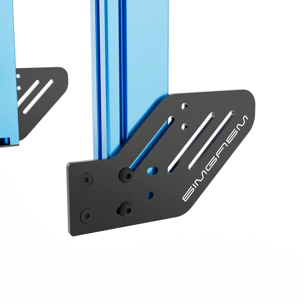 SIMGASM | Apex Integrated Double Monitor Stand VESA 75/200 - Blue