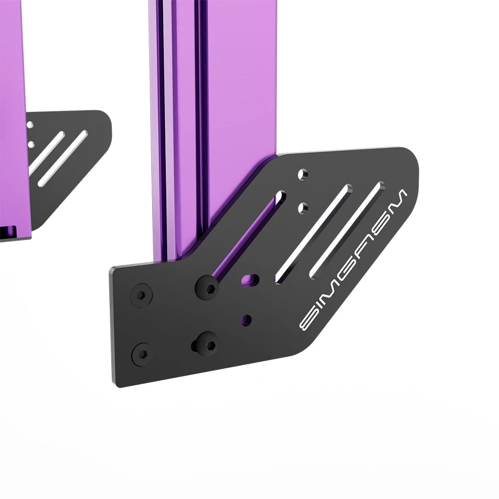 SIMGASM | Apex Integrated Double Monitor Stand VESA 75/200 - Purple