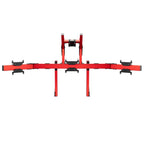 SIMGASM | Apex Integrated Quad Monitor Stand VESA 75/200 - Red