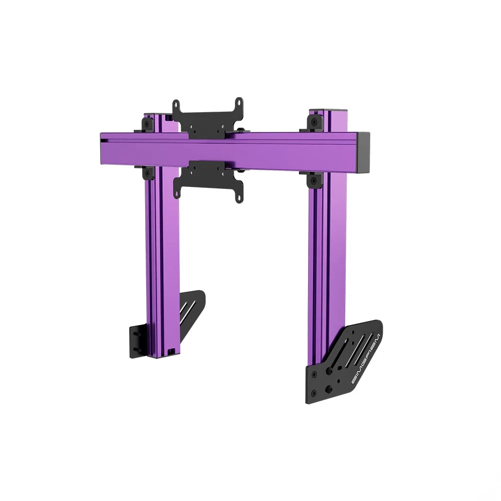 SIMGASM | Apex Integrated Single Monitor Stand VESA 75/200 - Purple