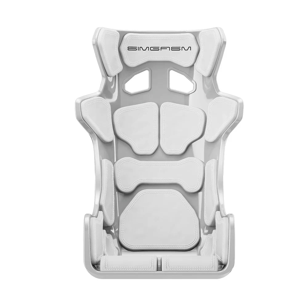 SIMGASM | Atlas Sim Racing Seat Gran Turismo - White