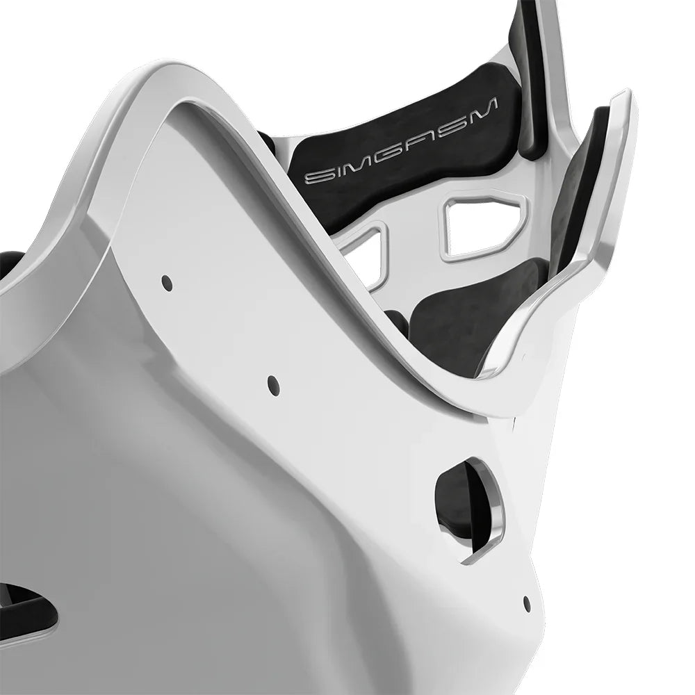 SIMGASM | Atlas Sim Racing Seat Gran Turismo - White