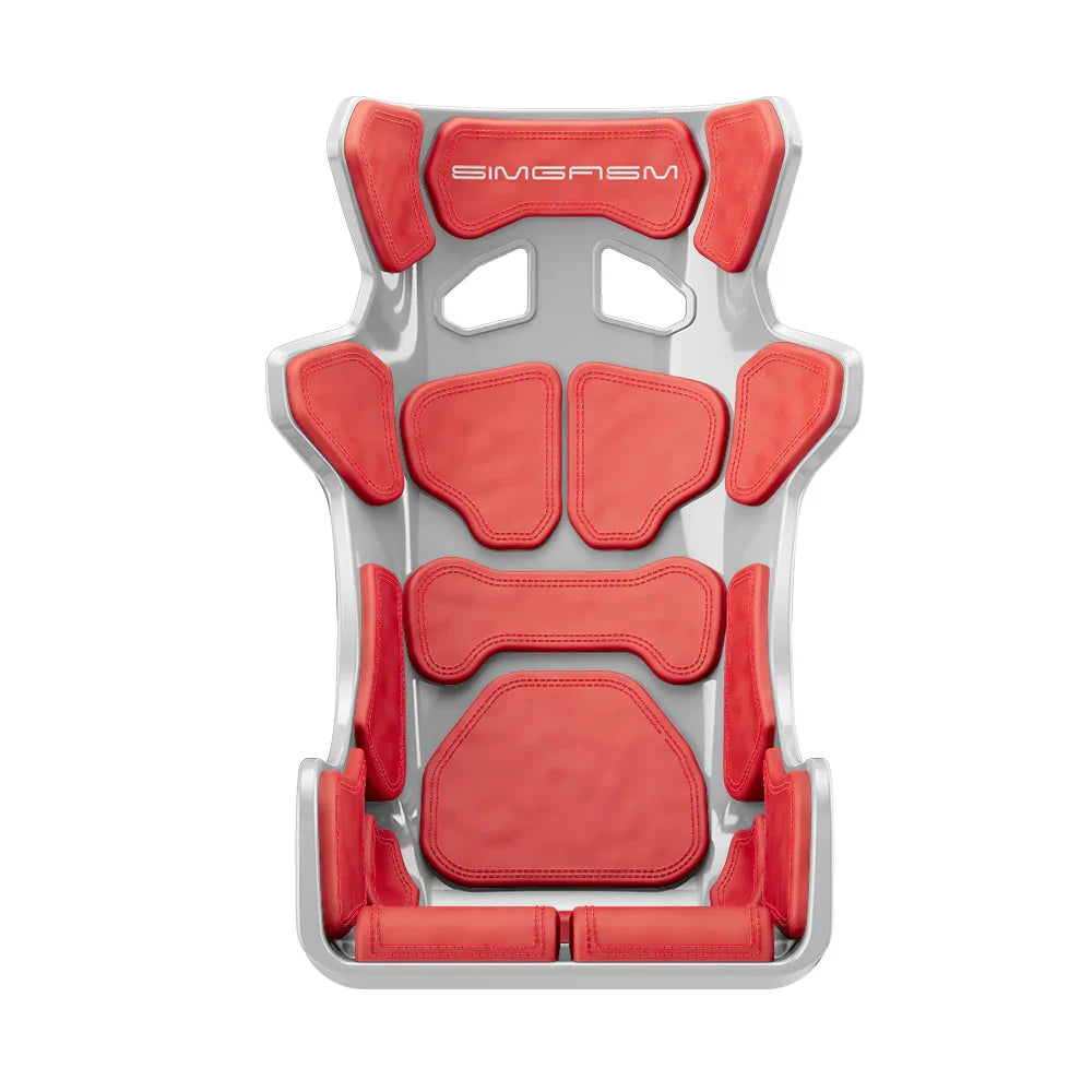 SIMGASM | Atlas Sim Racing Seat Gran Turismo - White