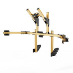 SIMGASM | Core Integrated Quad Monitor Stand VESA 75/100 - Gold