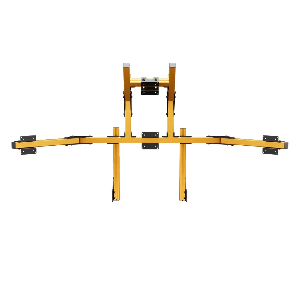 SIMGASM | Core Integrated Quad Monitor Stand VESA 75/100 - Orange