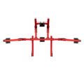SIMGASM | Core Integrated Quad Monitor Stand VESA 75/100 - Red