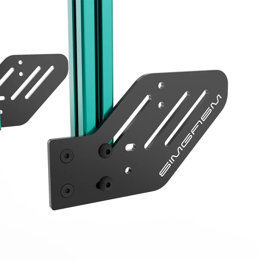 SIMGASM | Core Integrated Triple Monitor Stand VESA 75/100 - Green
