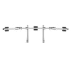 SIMGASM | Core Integrated Triple Monitor Stand VESA 75/100 - Silver