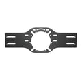 SIMGASM | Front wheelmount bracket  - Black