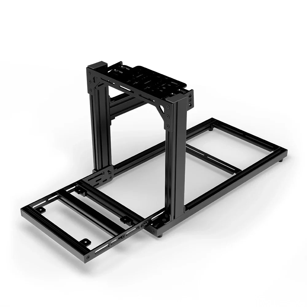 SIMGASM | Hobby Aluminum Sim Racing Cockpit - Black