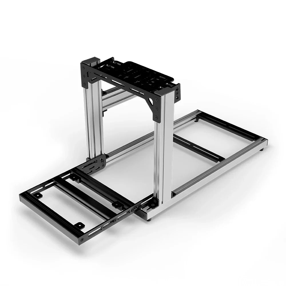 SIMGASM | Hobby Aluminum Sim Racing Cockpit - Silver