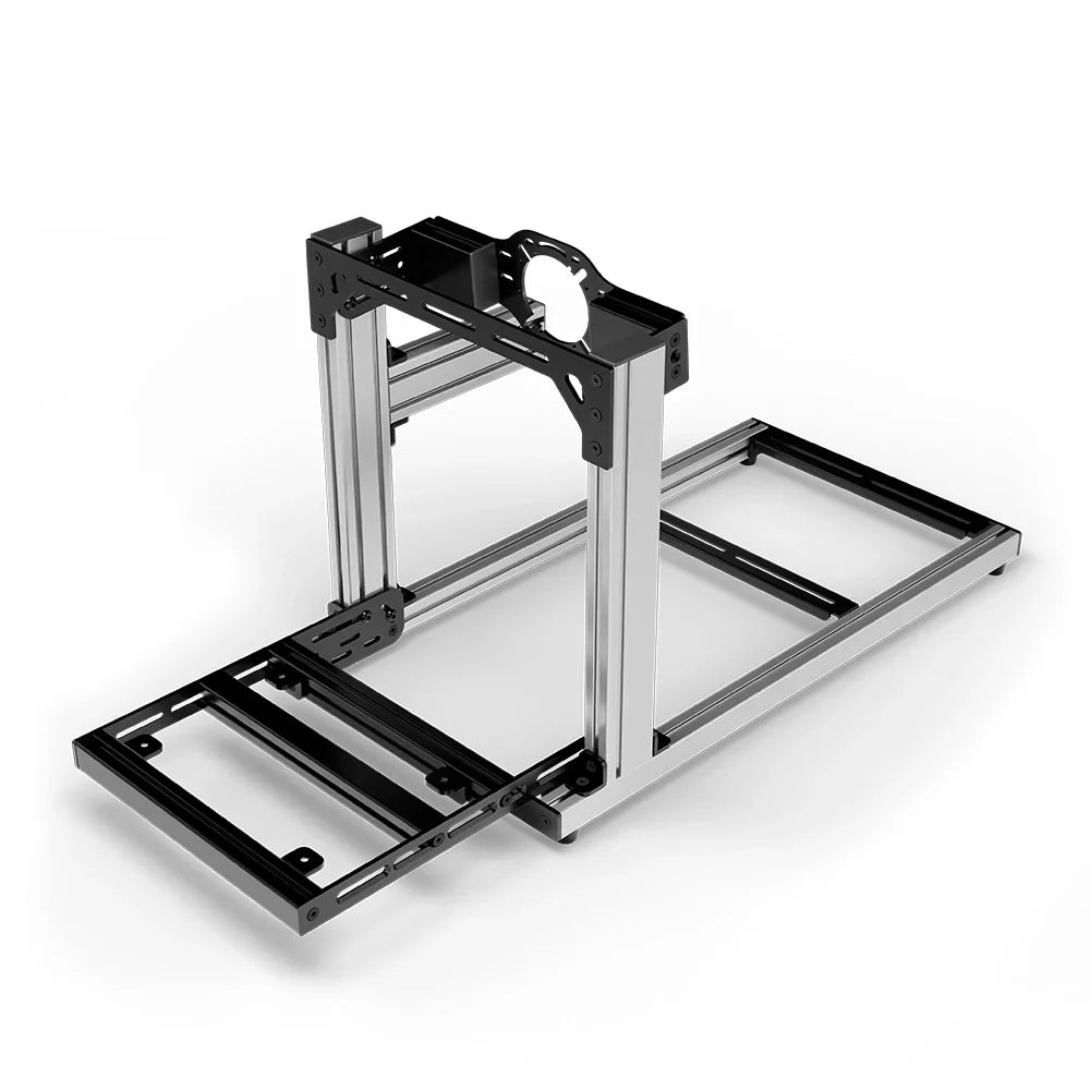 SIMGASM | Hobby Aluminum Sim Racing Cockpit - Silver