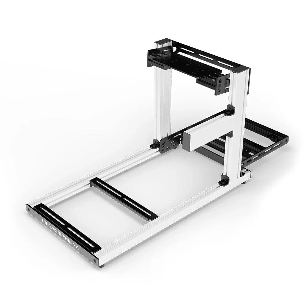 SIMGASM | Hobby Aluminum Sim Racing Cockpit - White