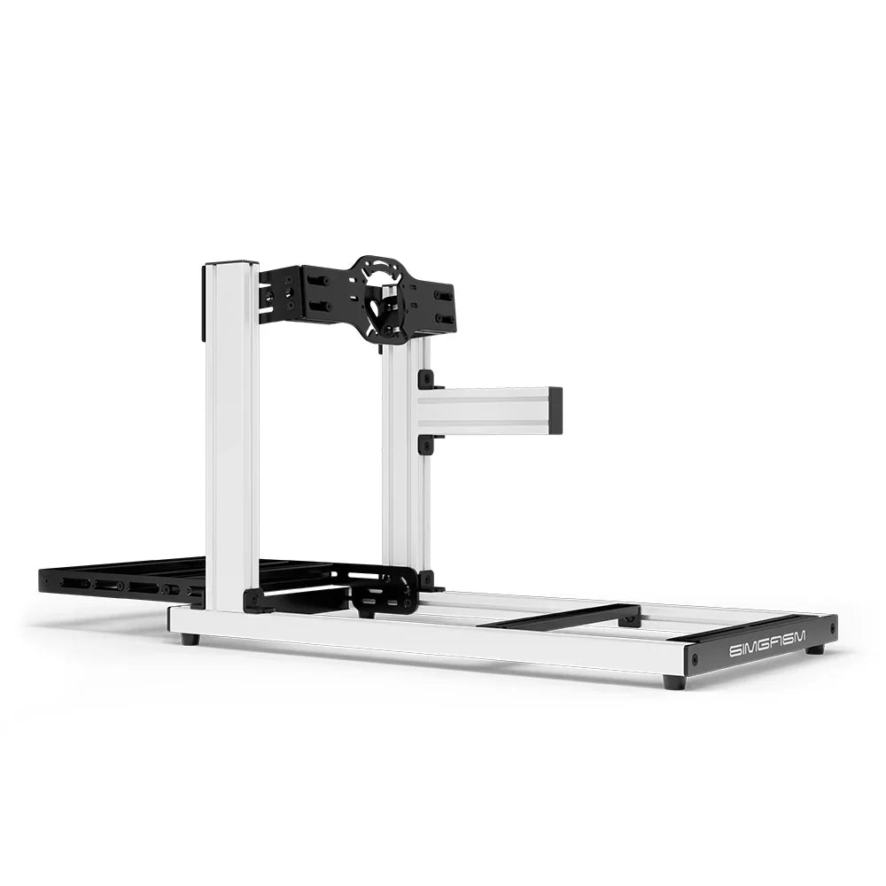 SIMGASM | Hobby Aluminum Sim Racing Cockpit - White