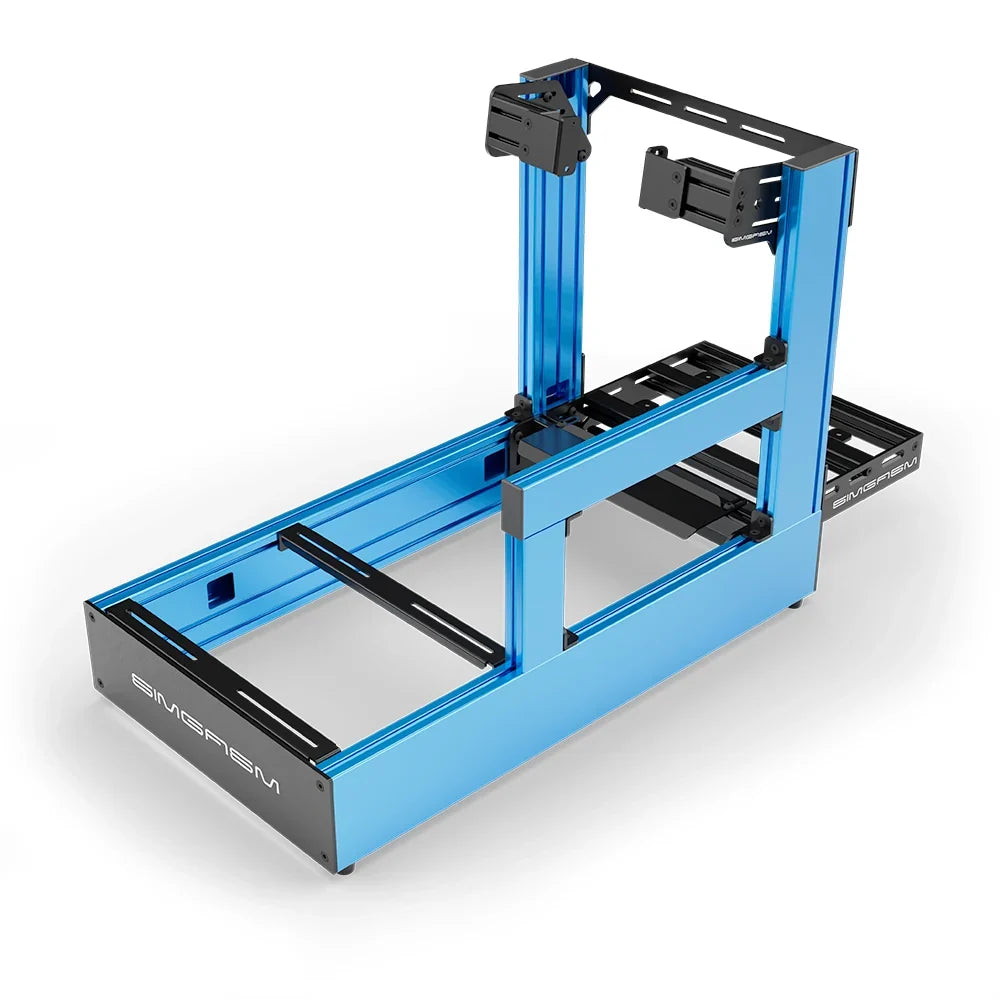 SIMGASM | Pro Aluminum Sim Racing Cockpit - Blue