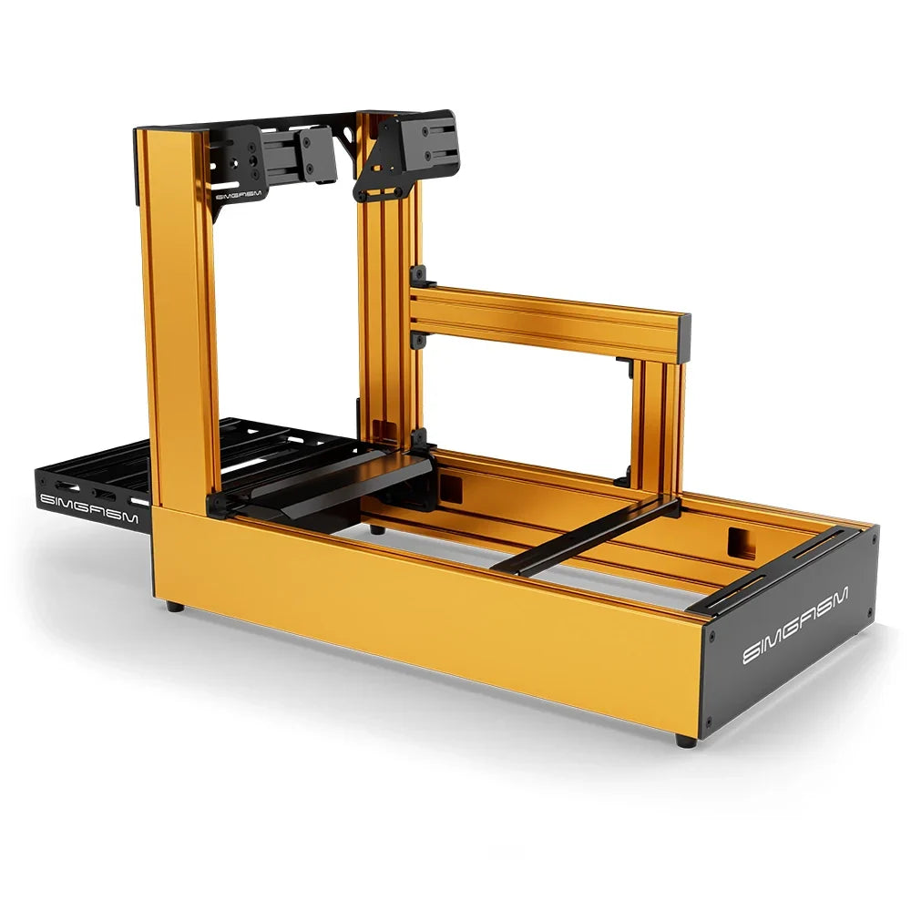 SIMGASM | Pro Aluminum Sim Racing Cockpit - Orange