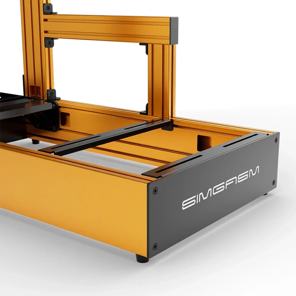 SIMGASM | Pro Aluminum Sim Racing Cockpit - Orange