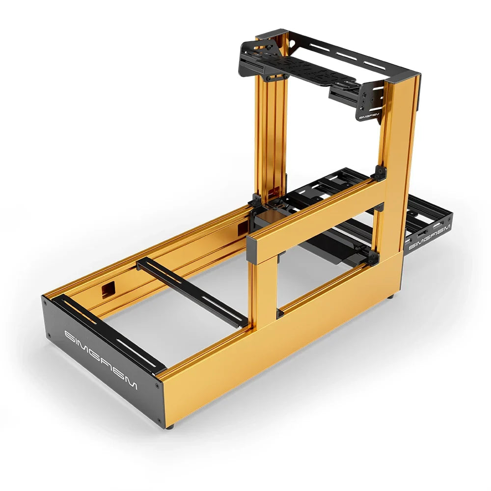 SIMGASM | Pro Aluminum Sim Racing Cockpit - Orange