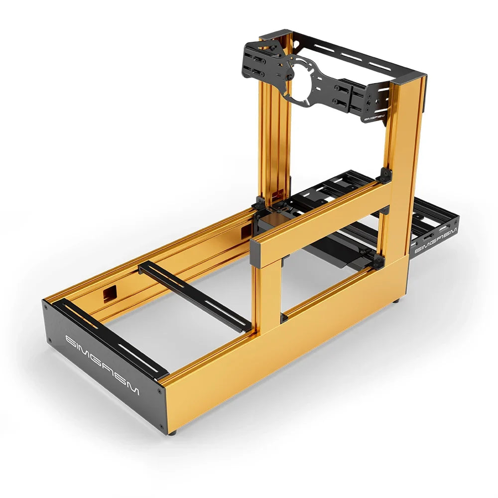 SIMGASM | Pro Aluminum Sim Racing Cockpit - Orange