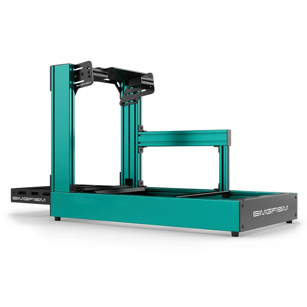 SIMGASM | Sport Aluminum Sim Racing Cockpit - Green
