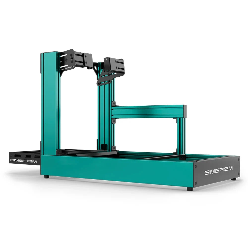 SIMGASM | Sport Aluminum Sim Racing Cockpit - Green