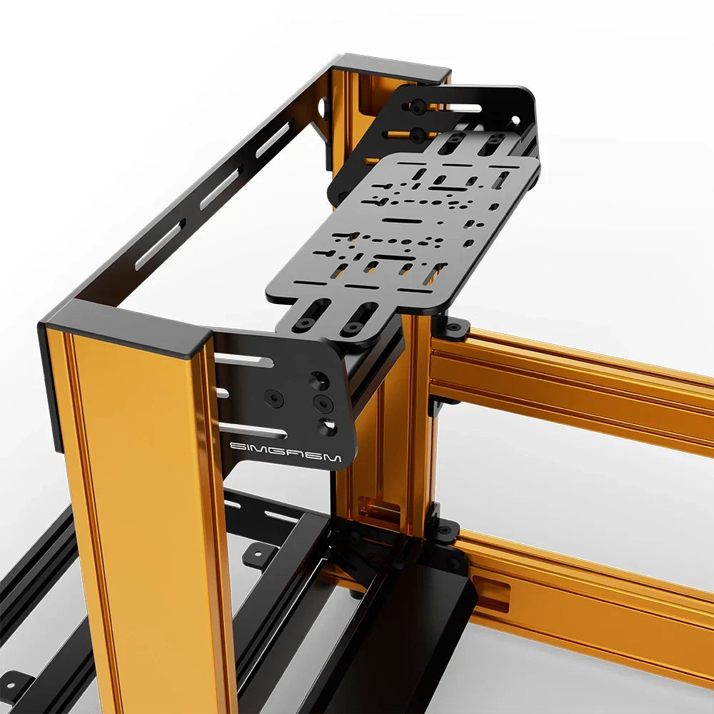 SIMGASM | Sport Aluminum Sim Racing Cockpit - Orange
