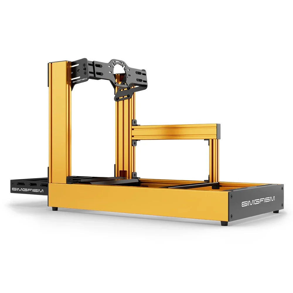 SIMGASM | Sport Aluminum Sim Racing Cockpit - Orange