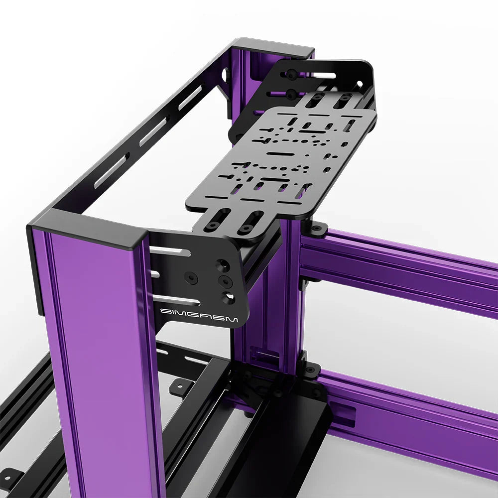 SIMGASM | Sport Aluminum Sim Racing Cockpit - Purple
