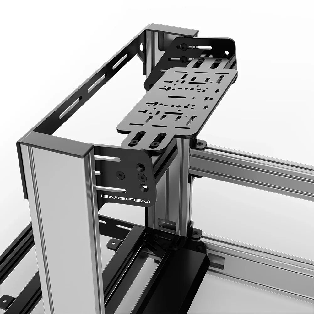 SIMGASM | Sport Aluminum Sim Racing Cockpit - Silver