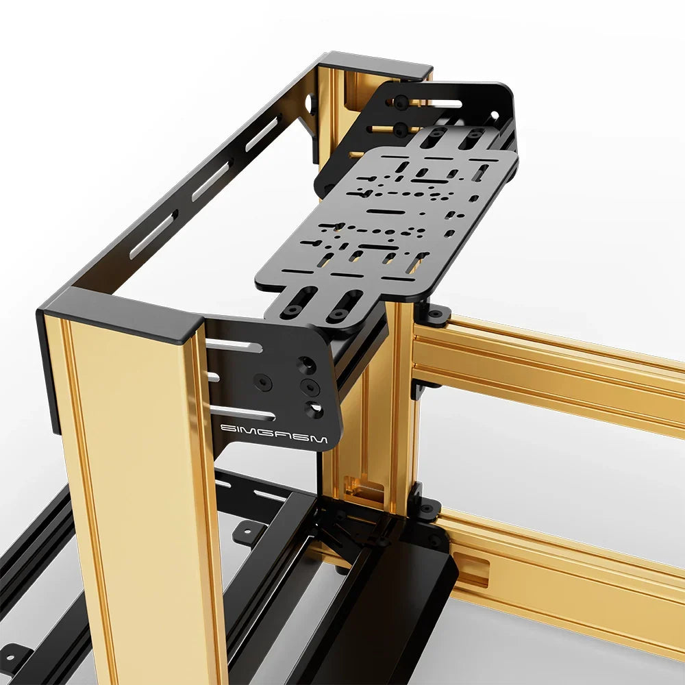 SIMGASM | Sport Aluminum Sim Racing Cockpit - Gold