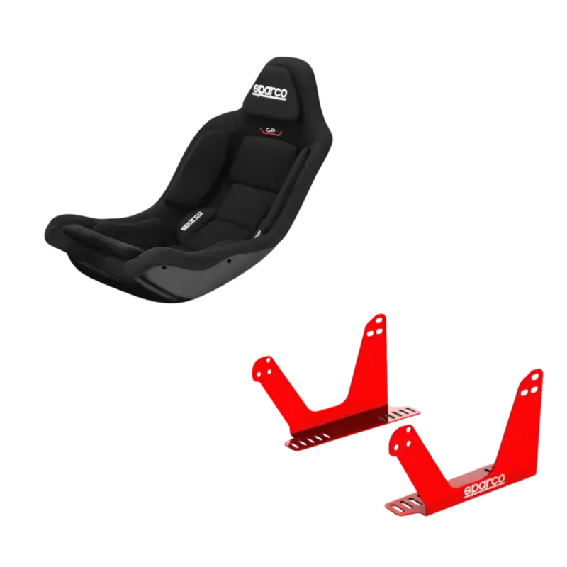 SPARCO GP GAMING Race Chair - ’+ Seat Bracket / Black - Bucket seat