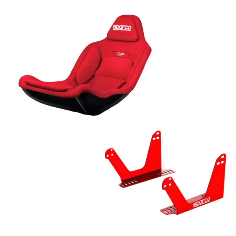 SPARCO GP GAMING Race Chair - ’+ Seat Bracket / Red - Bucket seat